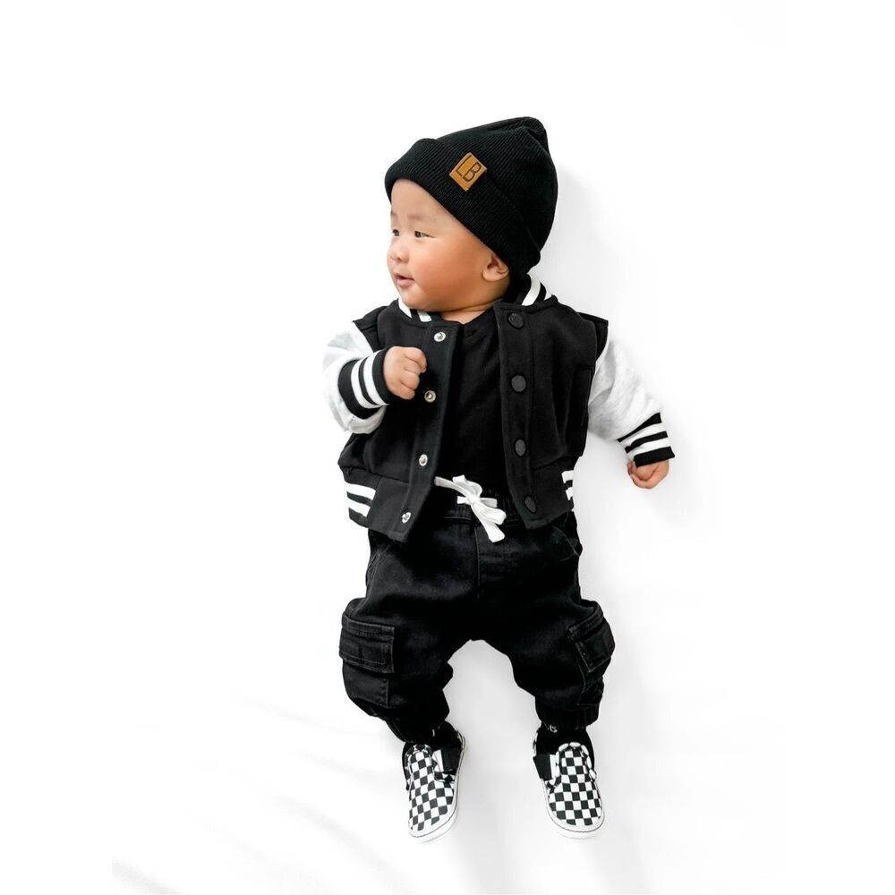 NWT Little Bipsy Varsity jacket